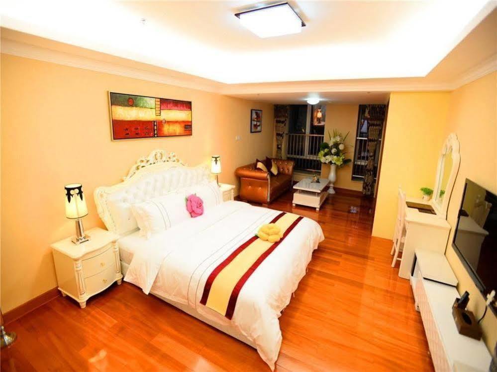 Guangzhou Yicheng Hotel Apartment - Grandview Oriental Branch Bagian luar foto